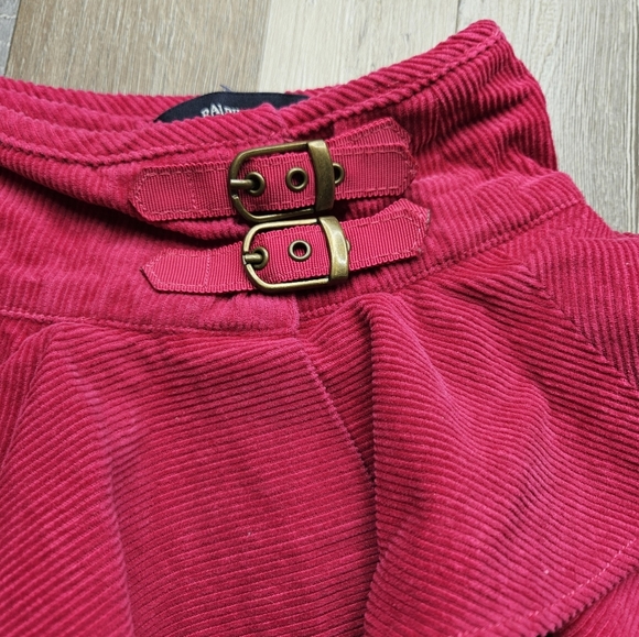 Ralph Lauren 4 4T Cordoruy Skirt Magenta Pink Ruffle - Picture 2 of 6